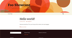 Desktop Screenshot of fooshowcase.com